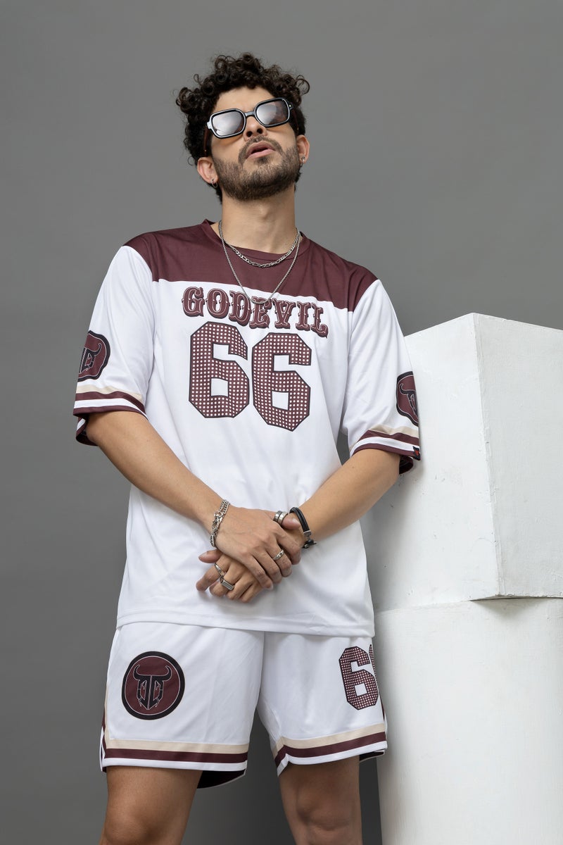 Go Devil 66 Printed Co-Ord Set For Men - Image 4
